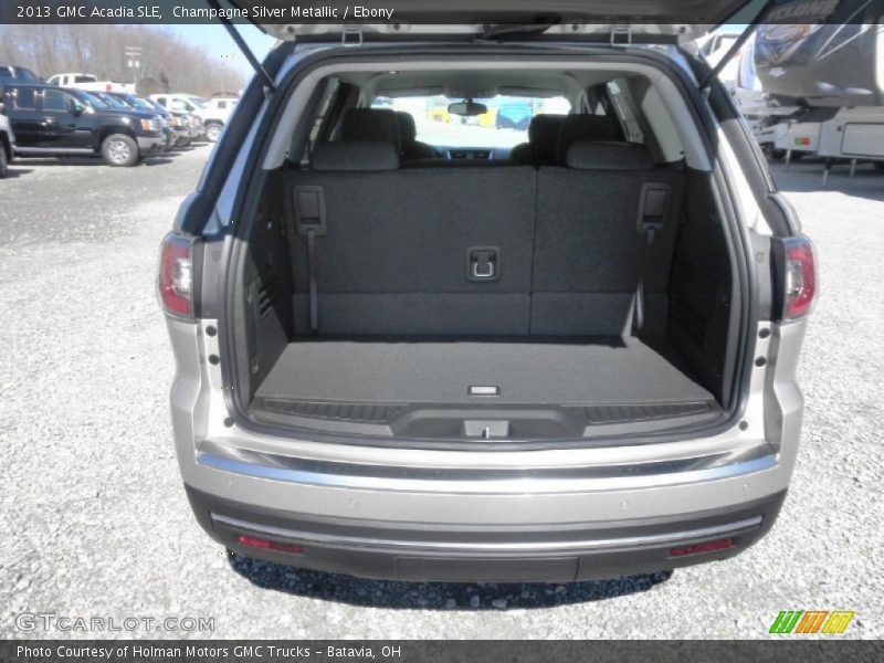 Champagne Silver Metallic / Ebony 2013 GMC Acadia SLE