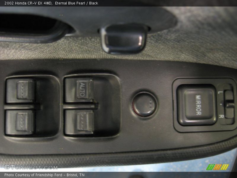 Eternal Blue Pearl / Black 2002 Honda CR-V EX 4WD