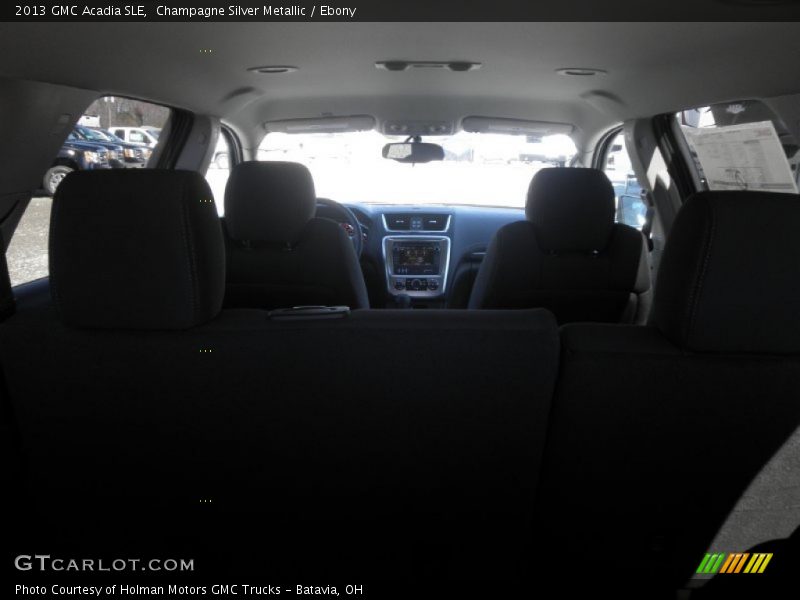 Champagne Silver Metallic / Ebony 2013 GMC Acadia SLE