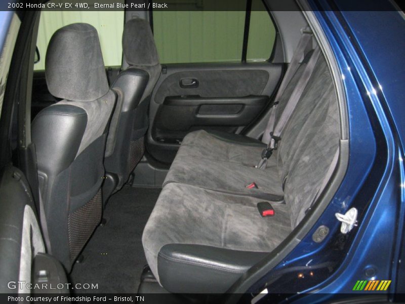 Eternal Blue Pearl / Black 2002 Honda CR-V EX 4WD