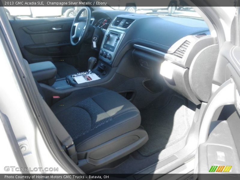 Champagne Silver Metallic / Ebony 2013 GMC Acadia SLE