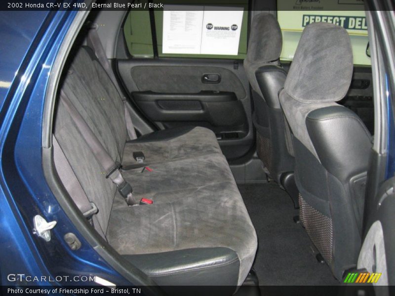 Eternal Blue Pearl / Black 2002 Honda CR-V EX 4WD