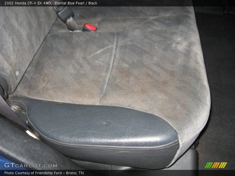 Eternal Blue Pearl / Black 2002 Honda CR-V EX 4WD