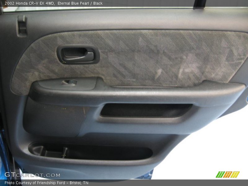 Eternal Blue Pearl / Black 2002 Honda CR-V EX 4WD