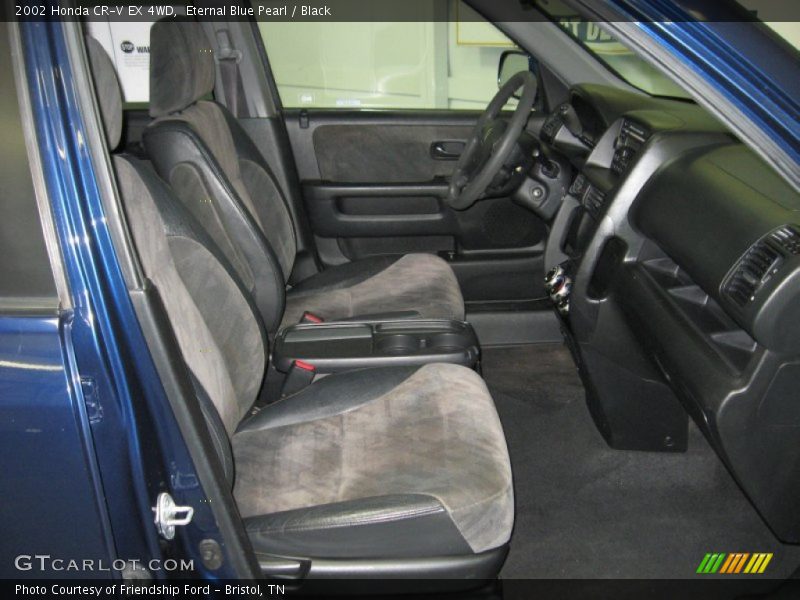 Eternal Blue Pearl / Black 2002 Honda CR-V EX 4WD