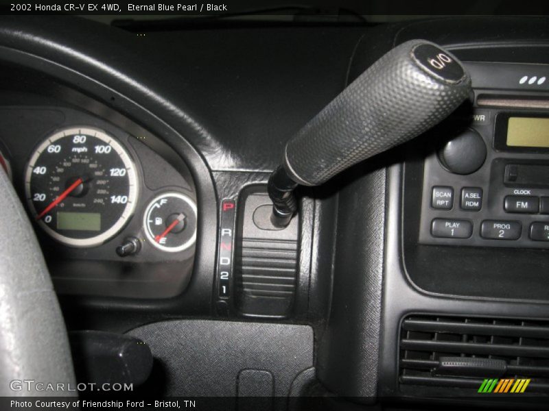 Eternal Blue Pearl / Black 2002 Honda CR-V EX 4WD