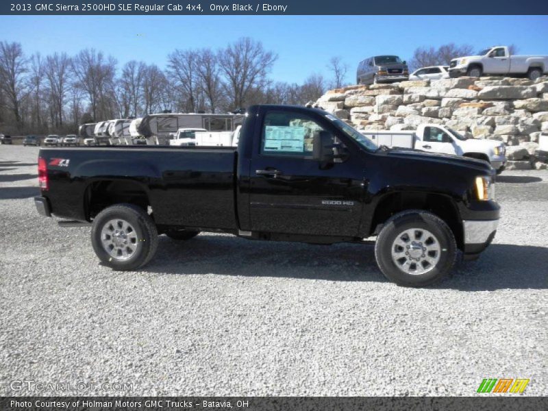  2013 Sierra 2500HD SLE Regular Cab 4x4 Onyx Black