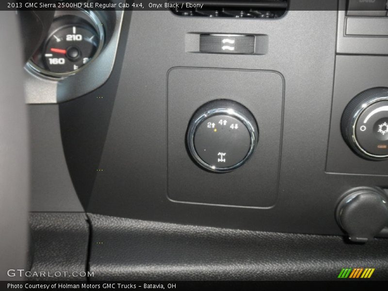 Onyx Black / Ebony 2013 GMC Sierra 2500HD SLE Regular Cab 4x4