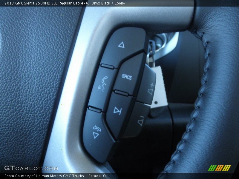 Controls of 2013 Sierra 2500HD SLE Regular Cab 4x4