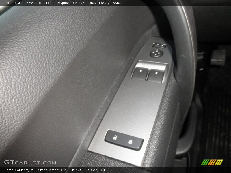 Onyx Black / Ebony 2013 GMC Sierra 2500HD SLE Regular Cab 4x4