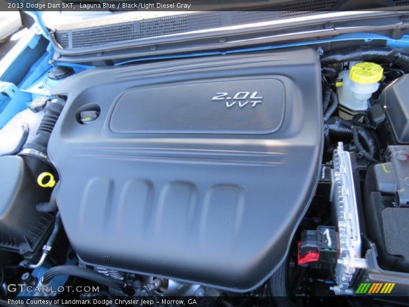 Laguna Blue / Black/Light Diesel Gray 2013 Dodge Dart SXT