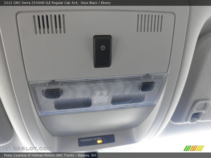 Onyx Black / Ebony 2013 GMC Sierra 2500HD SLE Regular Cab 4x4