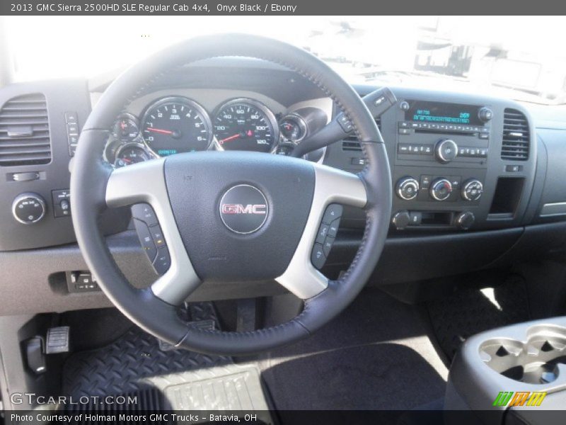 Dashboard of 2013 Sierra 2500HD SLE Regular Cab 4x4