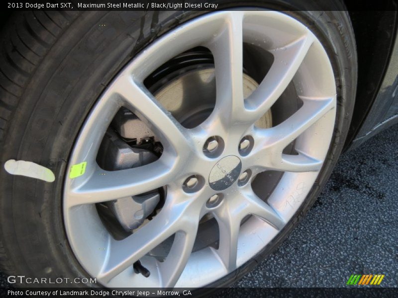 Maximum Steel Metallic / Black/Light Diesel Gray 2013 Dodge Dart SXT