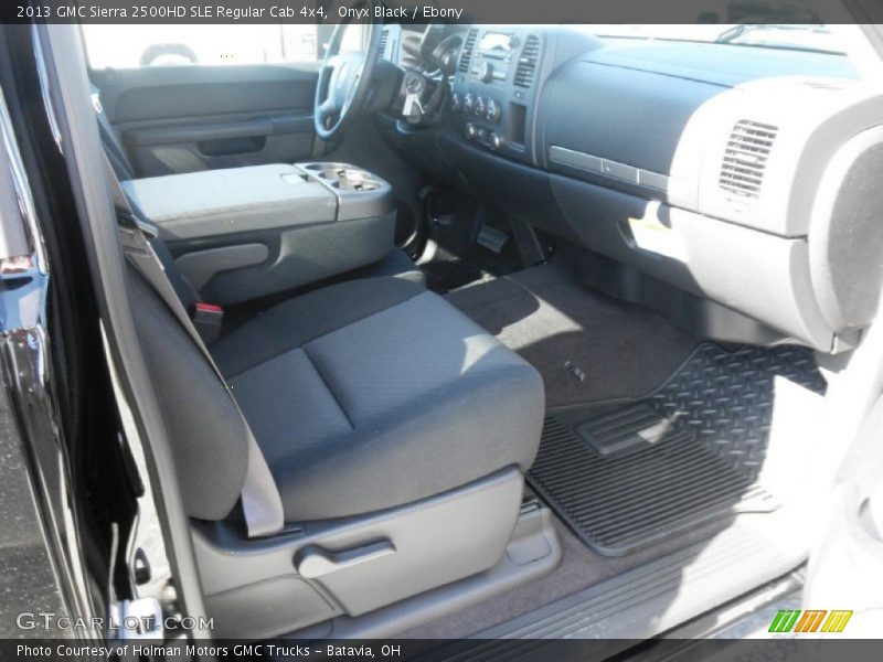 Onyx Black / Ebony 2013 GMC Sierra 2500HD SLE Regular Cab 4x4