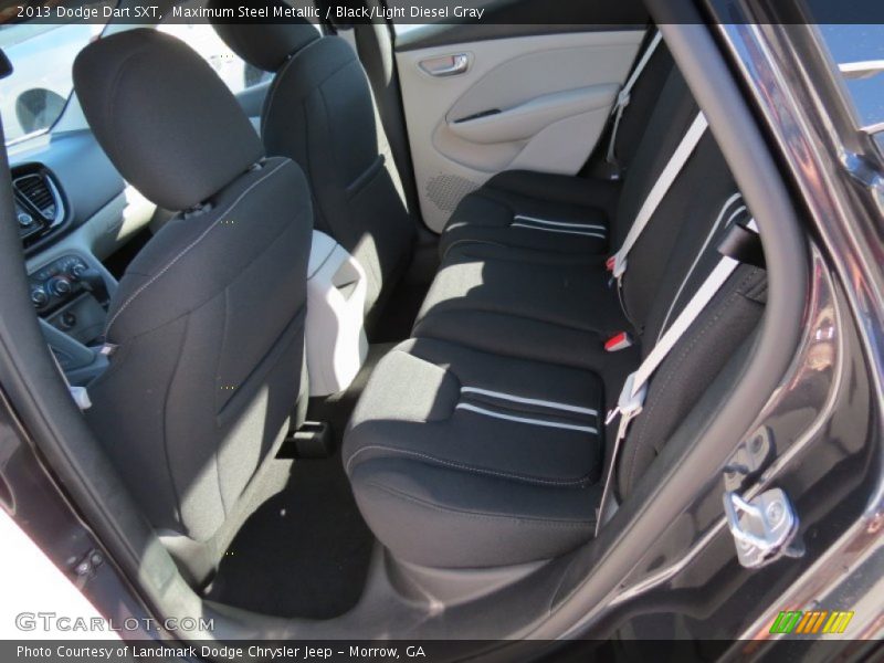 Maximum Steel Metallic / Black/Light Diesel Gray 2013 Dodge Dart SXT