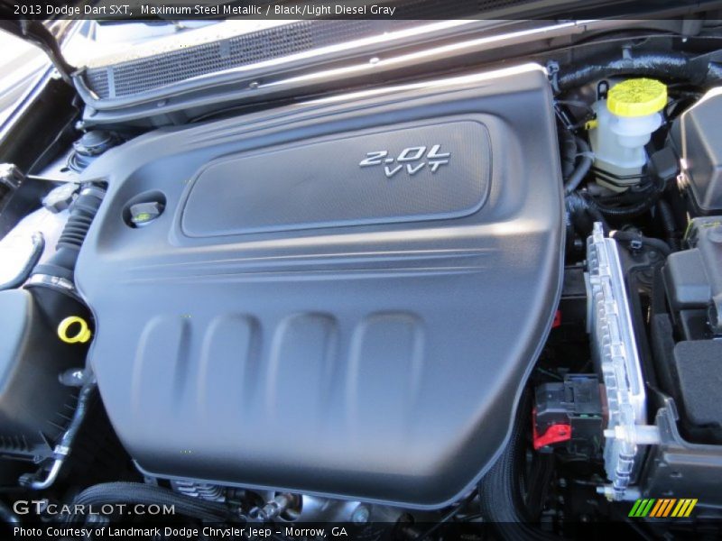 Maximum Steel Metallic / Black/Light Diesel Gray 2013 Dodge Dart SXT