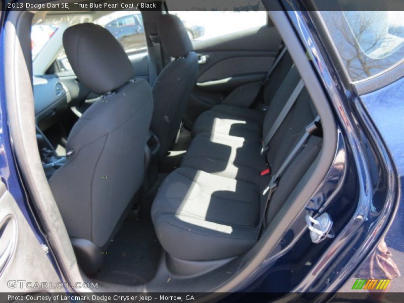 True Blue Pearl Coat / Black 2013 Dodge Dart SE