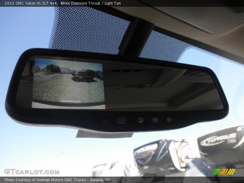 White Diamond Tricoat / Light Tan 2013 GMC Yukon XL SLT 4x4
