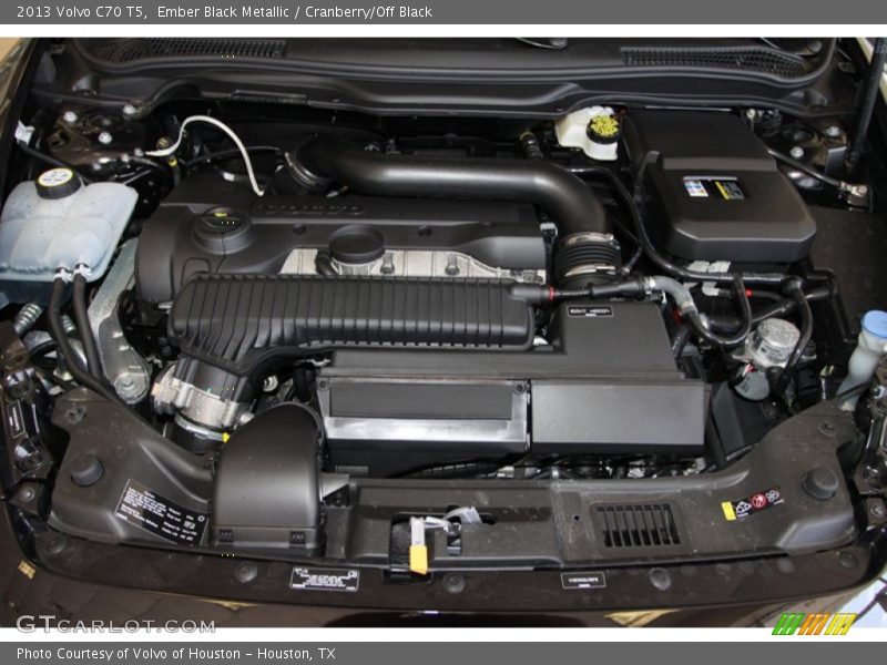  2013 C70 T5 Engine - 2.5 Liter Turbocharged DOHC 20-Valve VVT 5 Cylinder