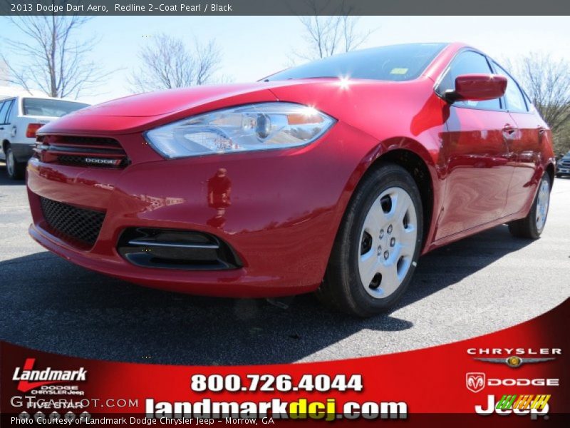 Redline 2-Coat Pearl / Black 2013 Dodge Dart Aero