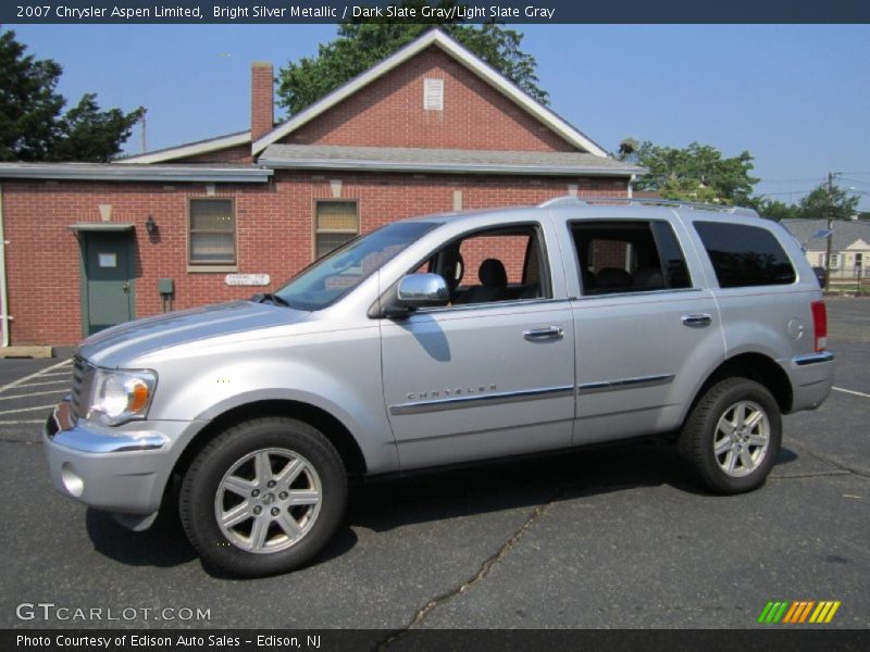 Bright Silver Metallic / Dark Slate Gray/Light Slate Gray 2007 Chrysler Aspen Limited