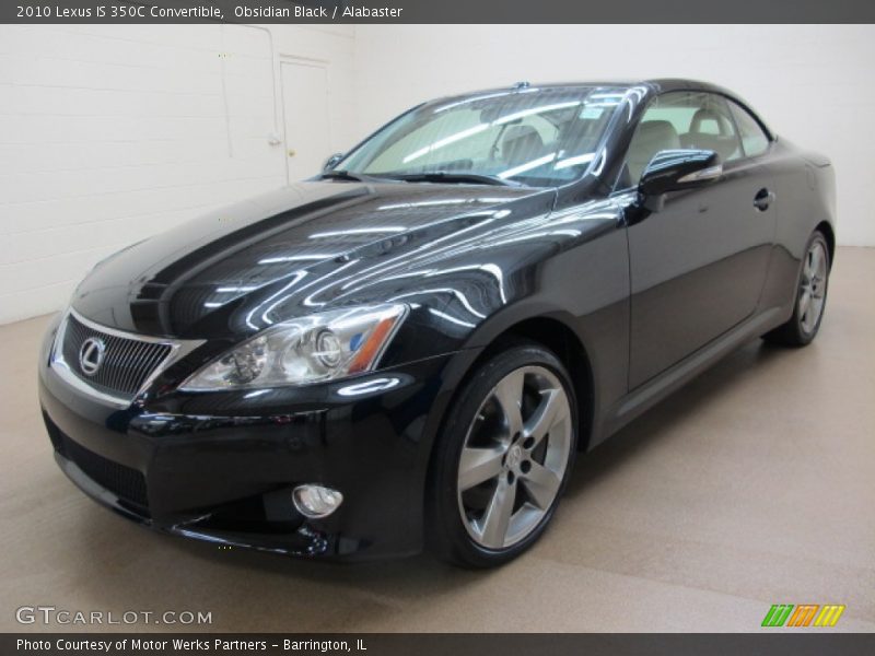 Obsidian Black / Alabaster 2010 Lexus IS 350C Convertible