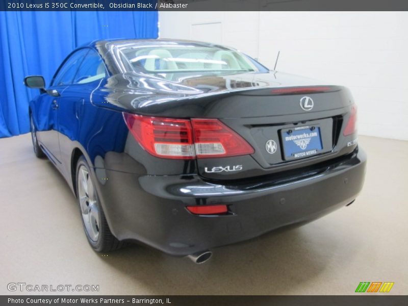 Obsidian Black / Alabaster 2010 Lexus IS 350C Convertible