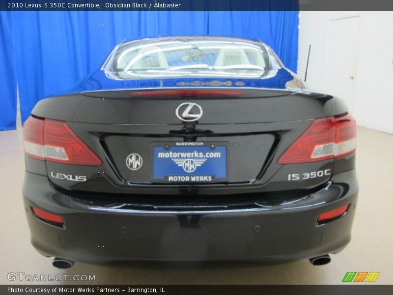 Obsidian Black / Alabaster 2010 Lexus IS 350C Convertible