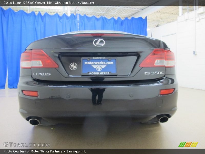 Obsidian Black / Alabaster 2010 Lexus IS 350C Convertible