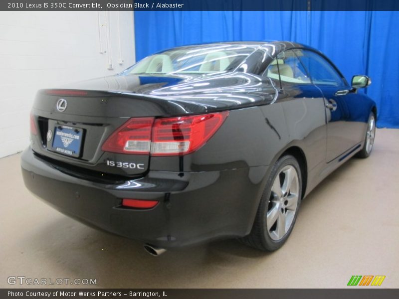 Obsidian Black / Alabaster 2010 Lexus IS 350C Convertible