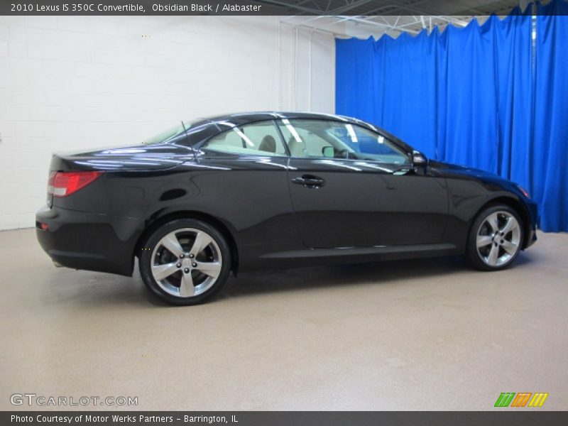Obsidian Black / Alabaster 2010 Lexus IS 350C Convertible