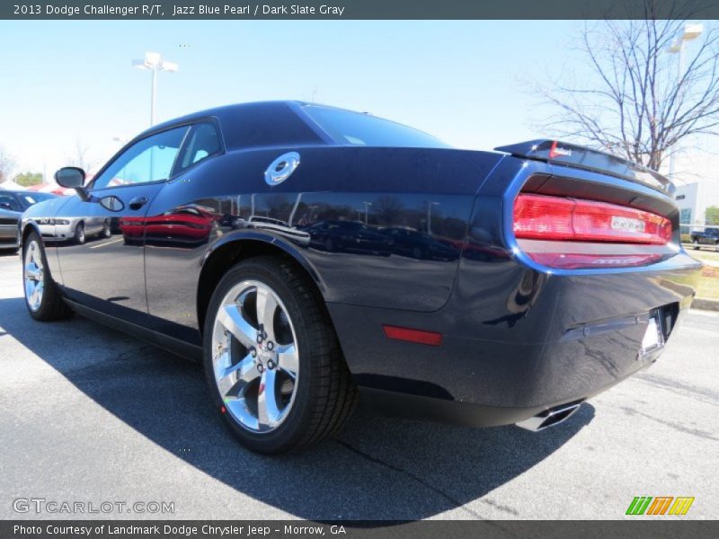 Jazz Blue Pearl / Dark Slate Gray 2013 Dodge Challenger R/T