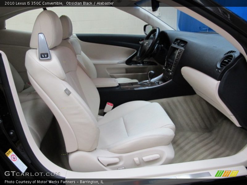Obsidian Black / Alabaster 2010 Lexus IS 350C Convertible
