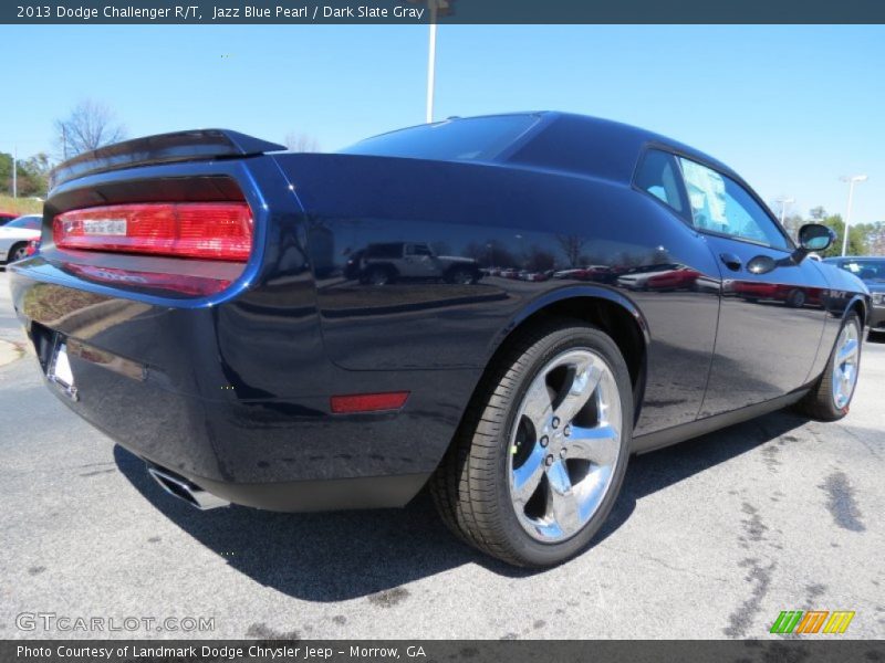 Jazz Blue Pearl / Dark Slate Gray 2013 Dodge Challenger R/T
