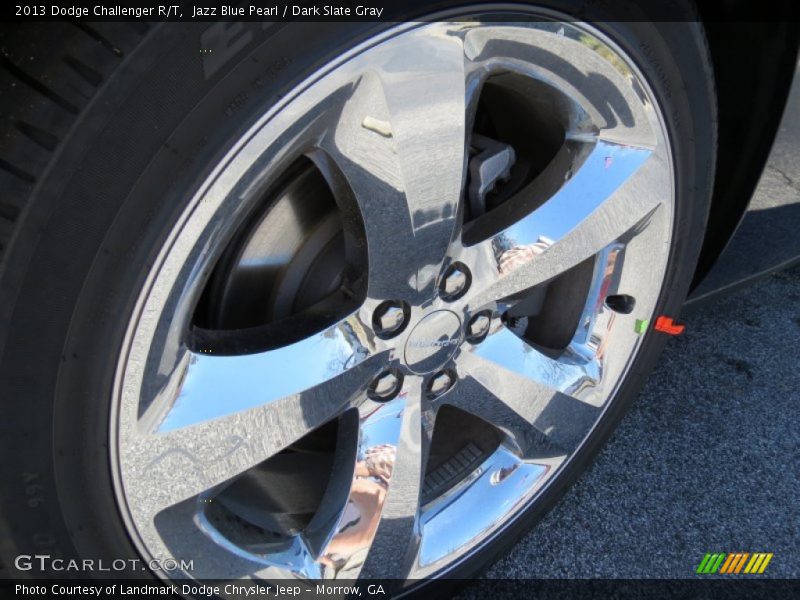 Jazz Blue Pearl / Dark Slate Gray 2013 Dodge Challenger R/T