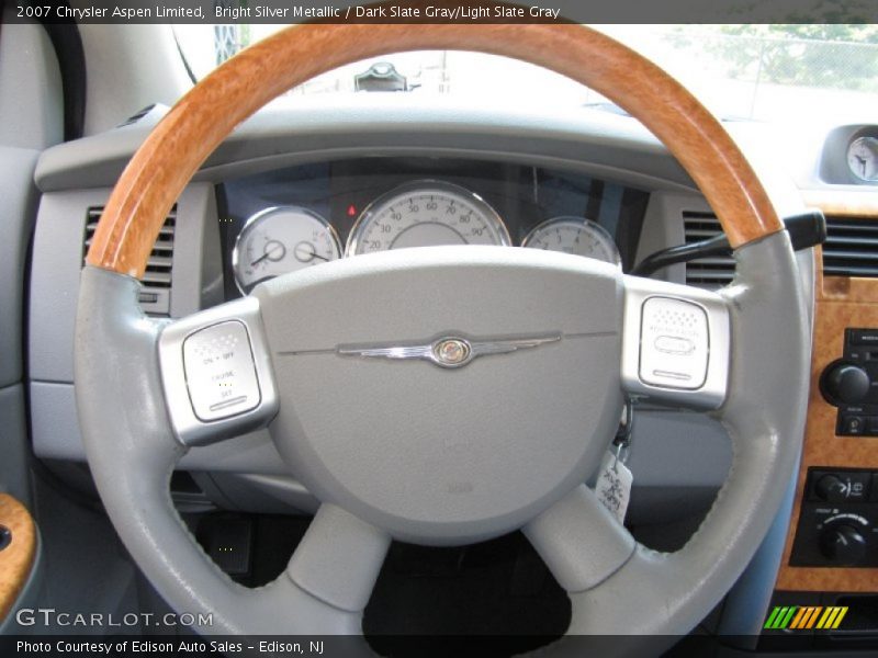 Bright Silver Metallic / Dark Slate Gray/Light Slate Gray 2007 Chrysler Aspen Limited