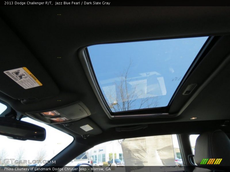 Jazz Blue Pearl / Dark Slate Gray 2013 Dodge Challenger R/T