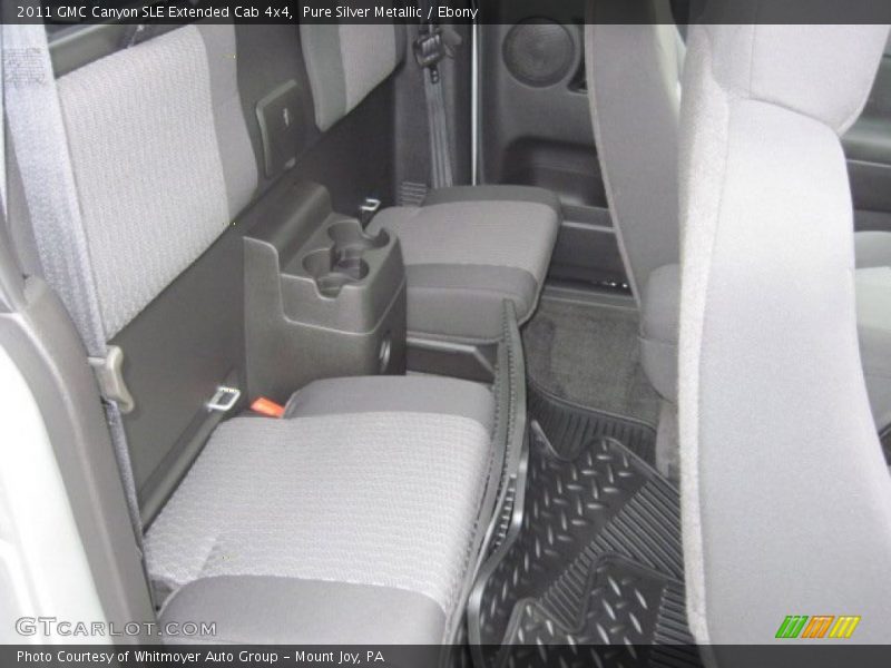 Pure Silver Metallic / Ebony 2011 GMC Canyon SLE Extended Cab 4x4