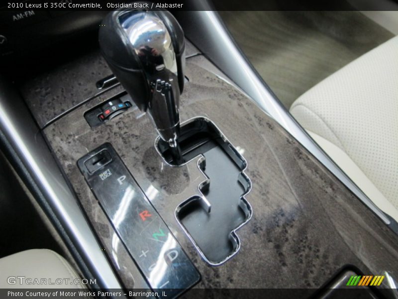 Obsidian Black / Alabaster 2010 Lexus IS 350C Convertible