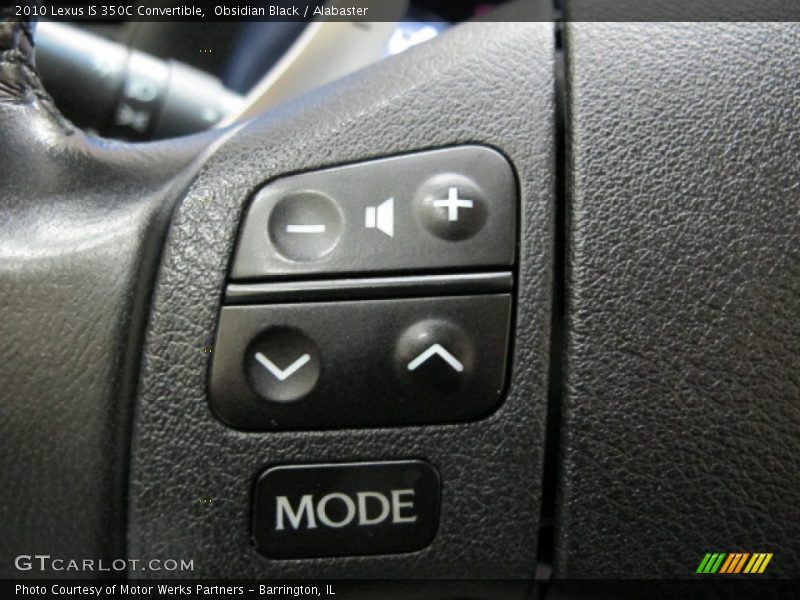 Obsidian Black / Alabaster 2010 Lexus IS 350C Convertible