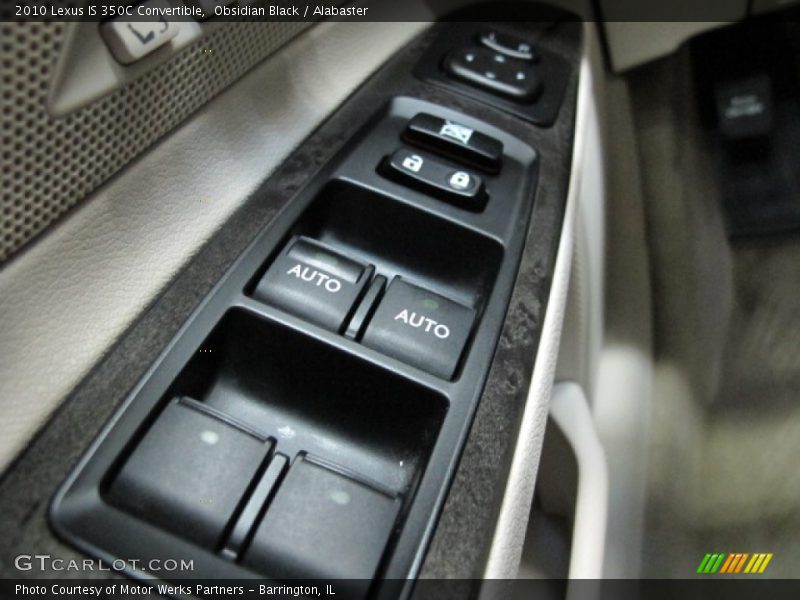 Obsidian Black / Alabaster 2010 Lexus IS 350C Convertible