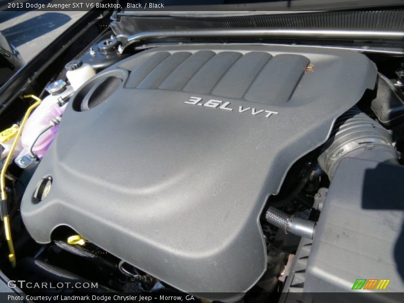 Black / Black 2013 Dodge Avenger SXT V6 Blacktop