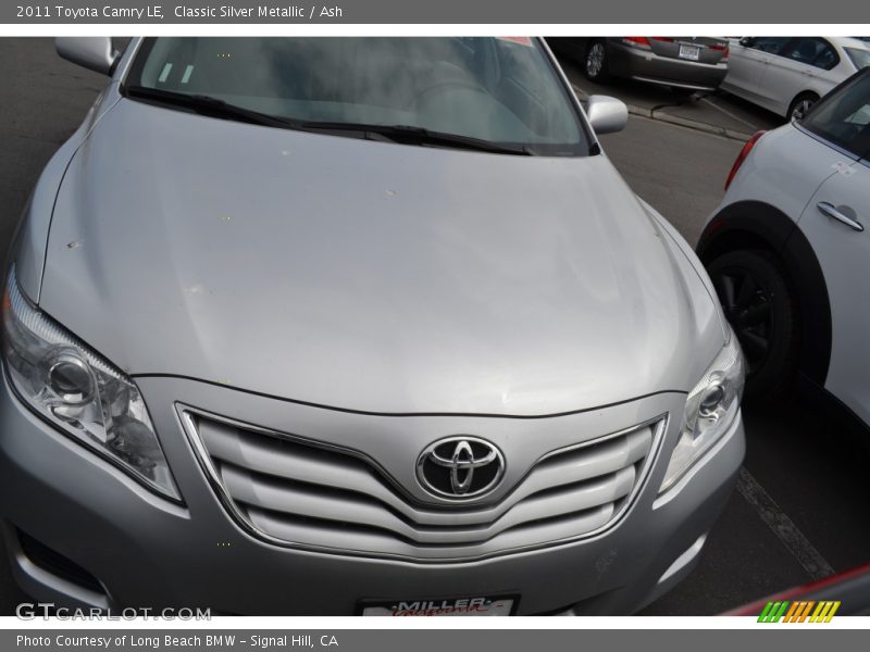 Classic Silver Metallic / Ash 2011 Toyota Camry LE