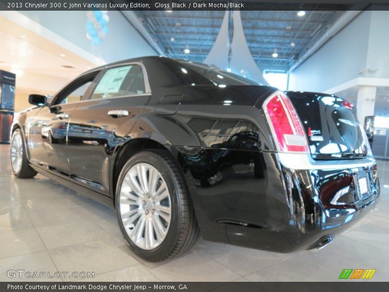 Gloss Black / Dark Mocha/Black 2013 Chrysler 300 C John Varvatos Luxury Edition