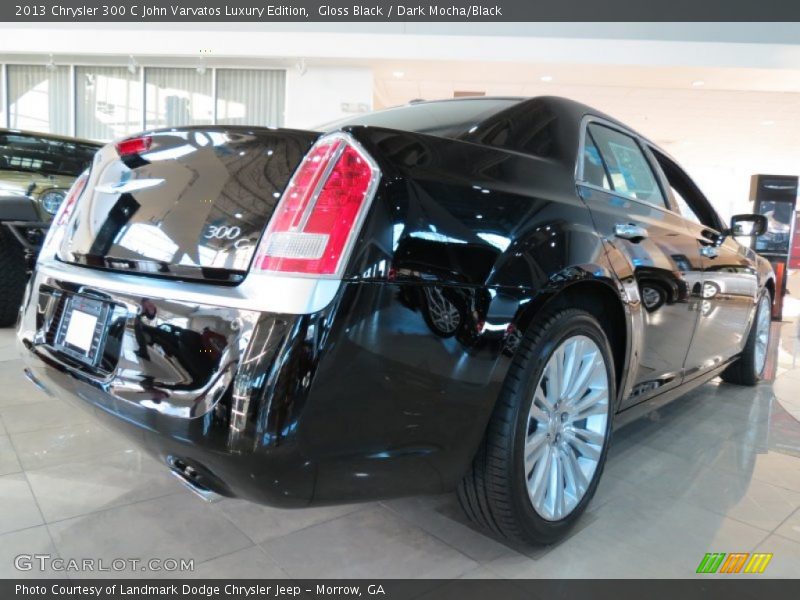 Gloss Black / Dark Mocha/Black 2013 Chrysler 300 C John Varvatos Luxury Edition