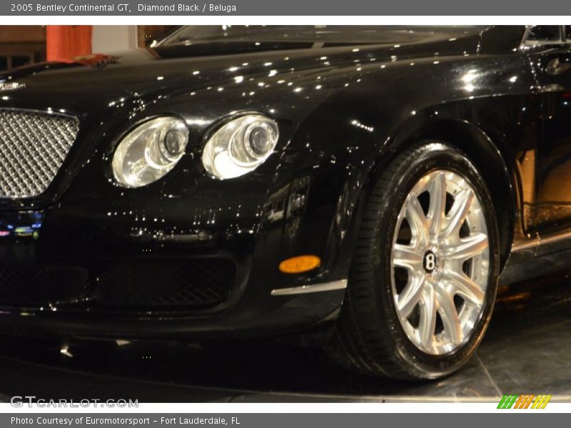 Diamond Black / Beluga 2005 Bentley Continental GT