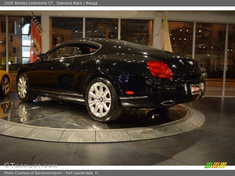 Diamond Black / Beluga 2005 Bentley Continental GT