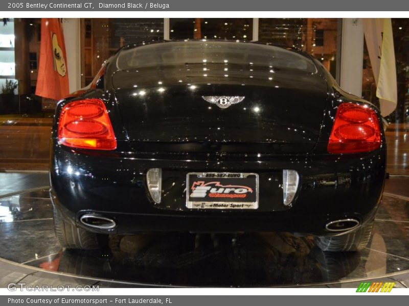 Diamond Black / Beluga 2005 Bentley Continental GT