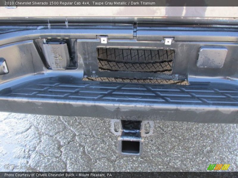 Taupe Gray Metallic / Dark Titanium 2010 Chevrolet Silverado 1500 Regular Cab 4x4